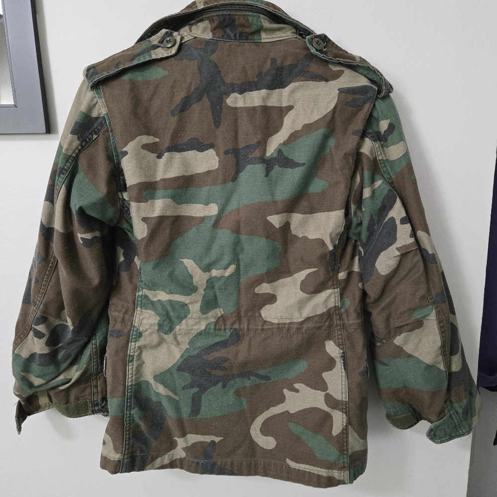 US Army M65 Field Jacket, Camo, XS, X-SHORT - Picture 7 of 16